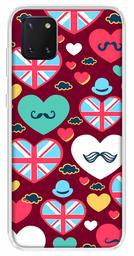 Amazon Brand - Solimo Designer Multicolor Cute Love Red Pattern Design Printed Soft Back Case Mobile Cover for Samsung Galaxy Note 10 Lite