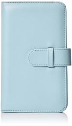 AmazonBasics Wallet Album for 120 Instax Mini Photos - Ice Blue