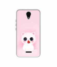 Amazon Brand - Solimo Designer Kitty UV Printed Soft Back Case Mobile Cover for Micromax Yu Yunique 2