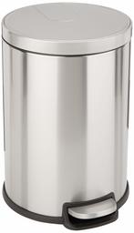 AmazonBasics Round Soft-Close Trash Can - 20L