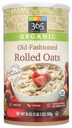 365 Everyday Value, Organic Old-Fashioned Rolled Oats, 18 oz