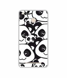 Amazon Brand - Solimo Designer Panda Texture UV Printed Soft Back Case Mobile Cover for Mi Redmi 3S Prime