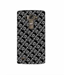 Amazon Brand - Solimo Designer White Pattern 3D Printed Hard Back Case Mobile Cover for LG G4 Stylus