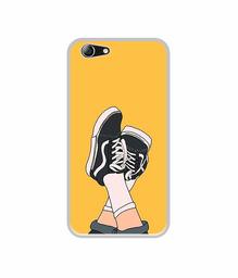 Amazon Brand - Solimo Designer Boy Shoes Pattern UV Printed Soft Back Case Mobile Cover for Micromax Canvas 2 Q4310