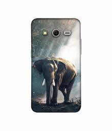 Amazon Brand - Solimo Designer Elephant 3D Printed Hard Back Case Mobile Cover for Samsung Galaxy Core 2 G355H