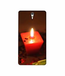 Amazon Brand - Solimo Designer Candle Light 3D Printed Hard Back Case Mobile Cover for Sony Xperia C5 Ultra Dual