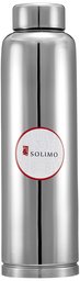 Amazon Brand - Solimo Regal Stainless Steel Fridge Bottle, 900 ml, Set of 1