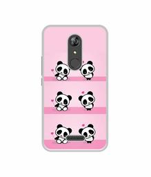 Amazon Brand - Solimo Designer Panda Pattern UV Printed Soft Back Case Mobile Cover for Micromax Selfie 2 Note Q4601