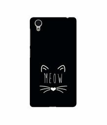 Amazon Brand - Solimo Designer Meow 3D Printed Hard Back Case Mobile Cover for Vivo Y51L