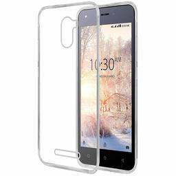 Amazon Brand - Solimo Mobile Cover for Karbonn Aura Power 4G Plus (Soft & Flexible Back Case), Transparent