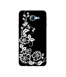 Amazon Brand - Solimo Designer Flower 3D Printed Hard Back Case Mobile Cover for Samsung Galaxy A8 (2016)