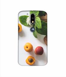 Amazon Brand - Solimo Designer Peal Fruit 3D Printed Hard Back Case Mobile Cover for Motorola Moto G4 Plus (with Logo Cut)