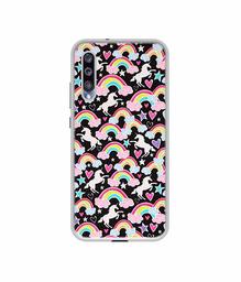 Amazon Brand - Solimo Designer Unicorn Texture UV Printed Soft Back Case Mobile Cover for Mi A3