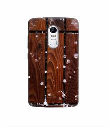 Amazon Brand - Solimo Designer Wood with Snow 3D Printed Hard Back Case Mobile Cover for Lenovo Vibe X3