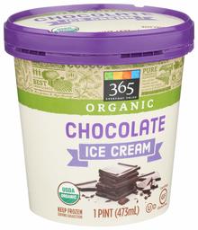 365 Everyday Value, Organic Chocolate Ice Cream, 16 oz (Frozen)