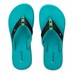 Bourge Women's Gallery-1 Sky Flip Flops-4 UK (36 EU) (5 US) (Gallery-1-04)