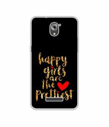 Amazon Brand - Solimo Designer Happy Girls are The Prettiest UV Printed Soft Back Case Mobile Cover for Coolpad Mega 3