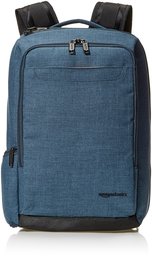 AmazonBasics Slim Carry On Laptop Travel Overnight Backpack - Green