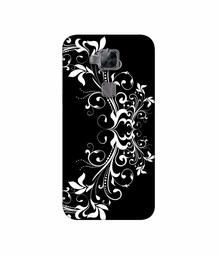 Amazon Brand - Solimo Designer Flower Art Pattern 3D Printed Hard Back Case Mobile Cover for Huawei G8