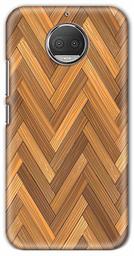 Amazon Brand - Solimo Designer Plywood Pattern 3D Printed Hard Back Case Mobile Cover for Motorola Moto G5S Plus