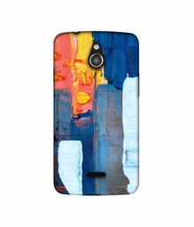 Amazon Brand - Solimo Designer Canvas with Blue Paint 3D Printed Hard Back Case Mobile Cover for InFocus M2