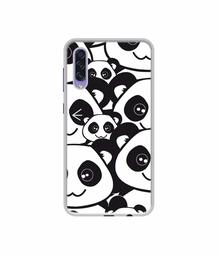 Amazon Brand - Solimo Designer Panda Texture UV Printed Soft Back Case Mobile Cover for Samsung Galaxy A50s