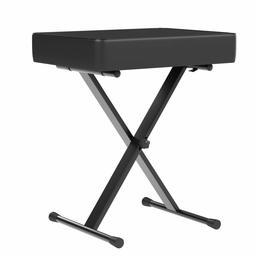 AmazonBasics Standard Adjustable Padded Piano and Keyboard X-Style Bench