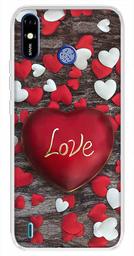 Amazon Brand - Solimo Designer Multicolor Beautiful Heart Design Printed Soft Back Case Mobile Cover for Tecno Spark Go Plus