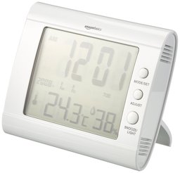 AmazonBasics Digital Thermo-hygrometer - White