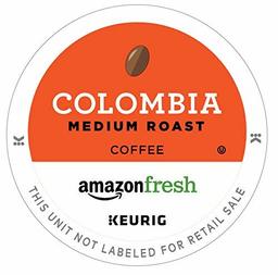 AmazonFresh 12 Ct. K-Cups, Colombia Medium Roast, Keurig K-Cup Brewer Compatible