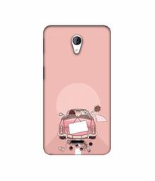 Amazon Brand - Solimo Designer Married Couple 3D Printed Hard Back Case Mobile Cover for Micromax Canvas Unite 2 A106