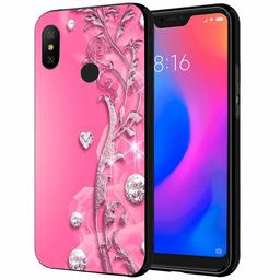 Amazon Brand - Solimo Designer Floral Printed Hard Back Case Mobile Cover for Xiaomi Redmi 6 Pro (D1168)