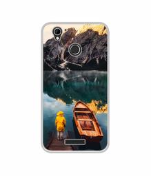 Amazon Brand - Solimo Designer Lake View UV Printed Soft Back Case Mobile Cover for Lyf Water 7S