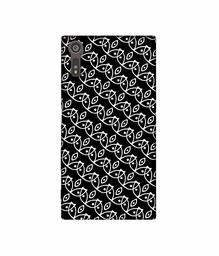 Amazon Brand - Solimo Designer White Pattern 3D Printed Hard Back Case Mobile Cover for Sony Xperia XZ Dual