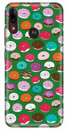 Amazon Brand - Solimo Designer Donuts 3D Printed Hard Back Case Mobile Cover for Motorola Moto E6s / Motorola Moto E6 Plus