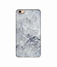 Amazon Brand - Solimo Designer Grayish Marble 3D Printed Hard Back Case Mobile Cover for Oppo F3