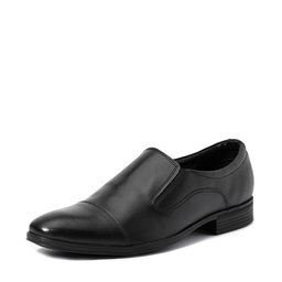 Amazon Brand - Symbol Men's Black Formal Slip-On Shoes/India (40 EU)(AZ-KY-108A)