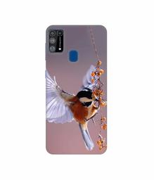 Amazon Brand - Solimo Designer Bird 3D Printed Hard Back Case Mobile Cover for Samsung Galaxy M31