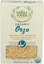 Whole Foods Market, Organic Orzo, 16 oz