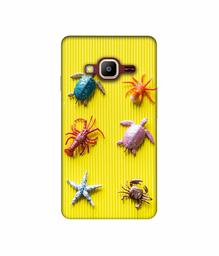 Amazon Brand - Solimo Designer Sea Animals 3D Printed Hard Back Case Mobile Cover for Samsung Z2