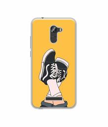 Amazon Brand - Solimo Designer Boy Shoes Pattern UV Printed Soft Back Case Mobile Cover for Gionee X1S