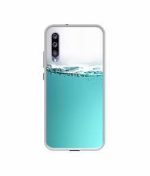 Amazon Brand - Solimo Designer Half Fill UV Printed Soft Back Case Mobile Cover for Mi A3