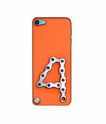 Amazon Brand - Solimo Designer Number Four 3D Printed Hard Back Case Mobile Cover for Apple iPod Touch 5th Generation