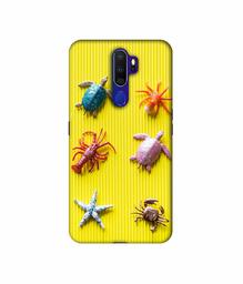 Amazon Brand - Solimo Designer Sea Animals 3D Printed Hard Back Case Mobile Cover for Oppo A9 (2020)