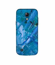 Amazon Brand - Solimo Designer Blue Paint 3D Printed Hard Back Case Mobile Cover for Samsung Galaxy S4 Mini