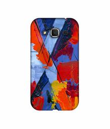 Amazon Brand - Solimo Designer X Multicolor Texture 3D Printed Hard Back Case Mobile Cover for Samsung Galaxy Core Prime