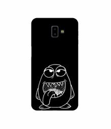 Amazon Brand - Solimo Designer Cartoon Pattern 3D Printed Hard Back Case Mobile Cover for Samsung Galaxy J6 Plus