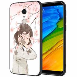 Amazon Brand - Solimo Designer Floral Printed Hard Back Case Mobile Cover for Xiaomi Redmi 5 (D1243)