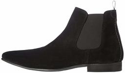 Amazon Brand - find. Albany_suede, Men’s Chelsea Boots, Black, 11.5 UK (46/46.5 EU)