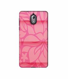 Amazon Brand - Solimo Designer Pink Flower Banch Print On Cloth 3D Printed Hard Back Case Mobile Cover for Nokia 3.1